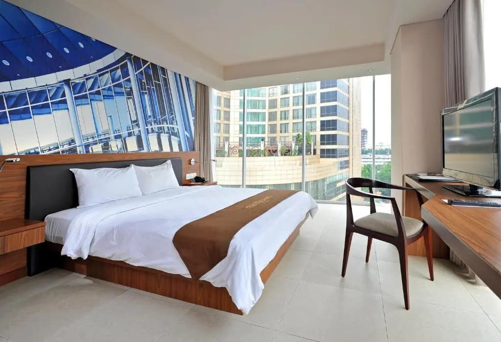 Deluxe Double room full double bed