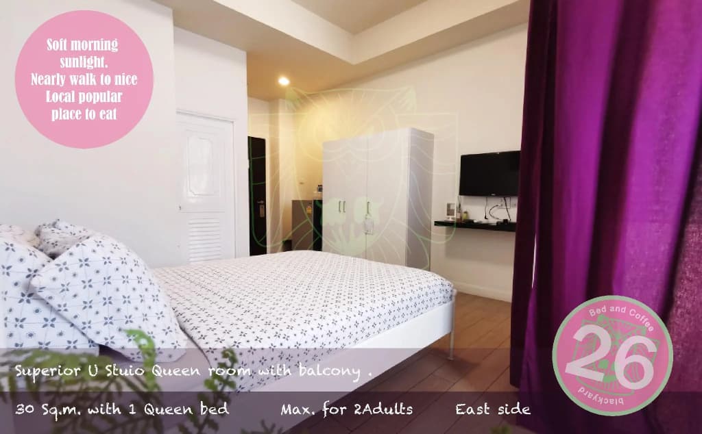 Double Studio full double bed