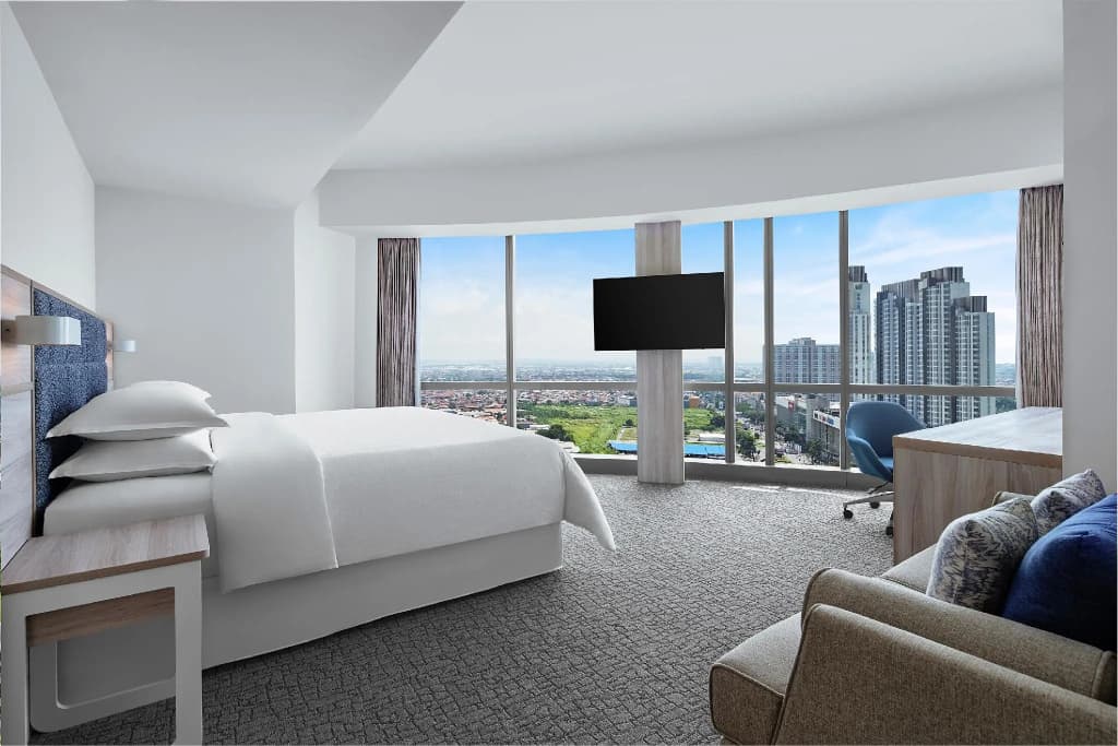 Double Junior Suite full double bed