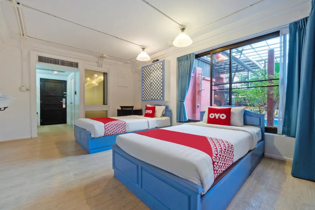 Deluxe Double room twin beds