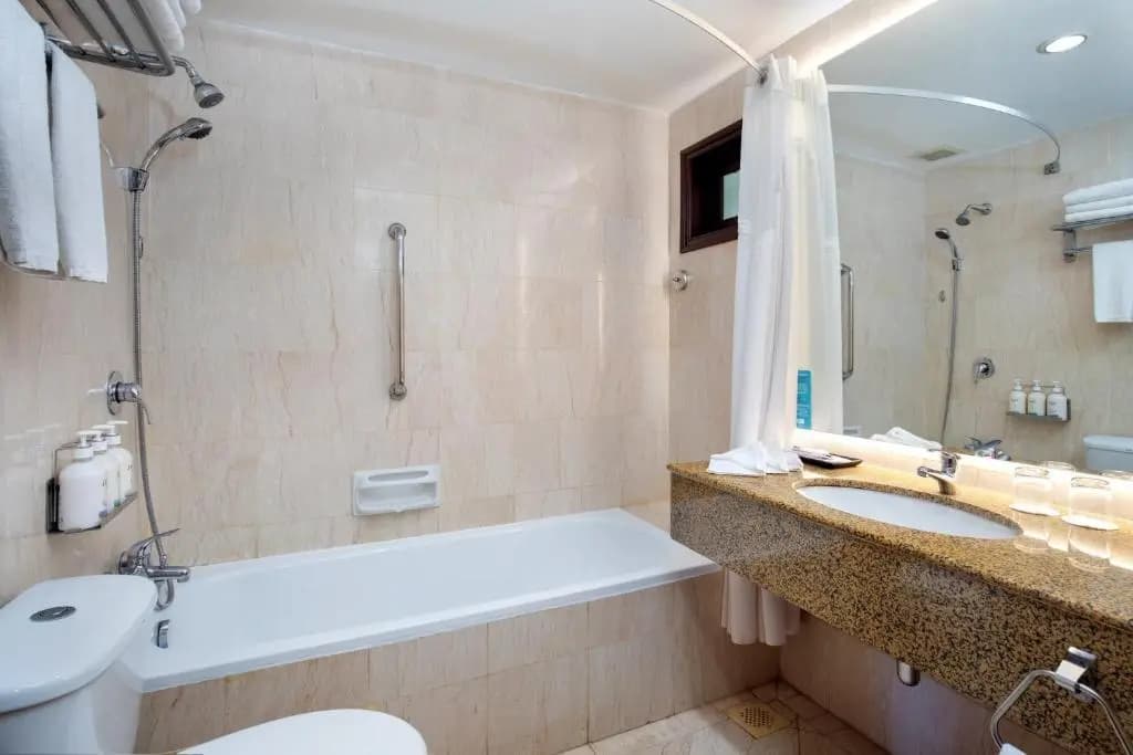 1 Bedroom Double Suite twin beds