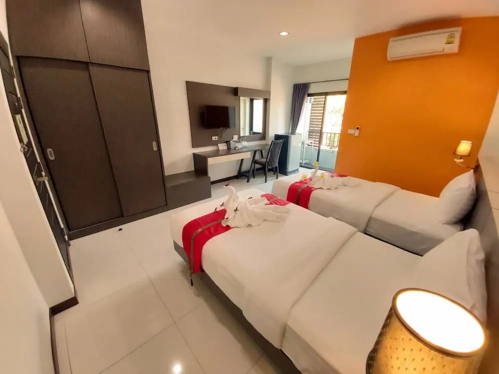 Standard Double room with balcony twin beds