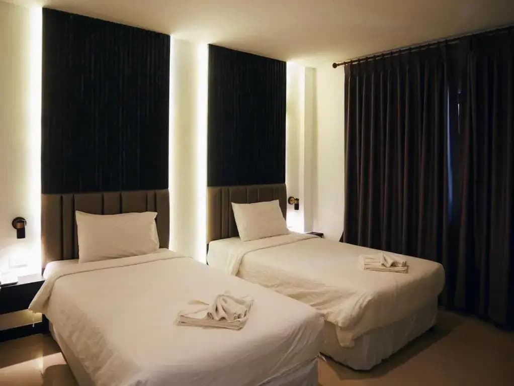 Deluxe Double room twin beds