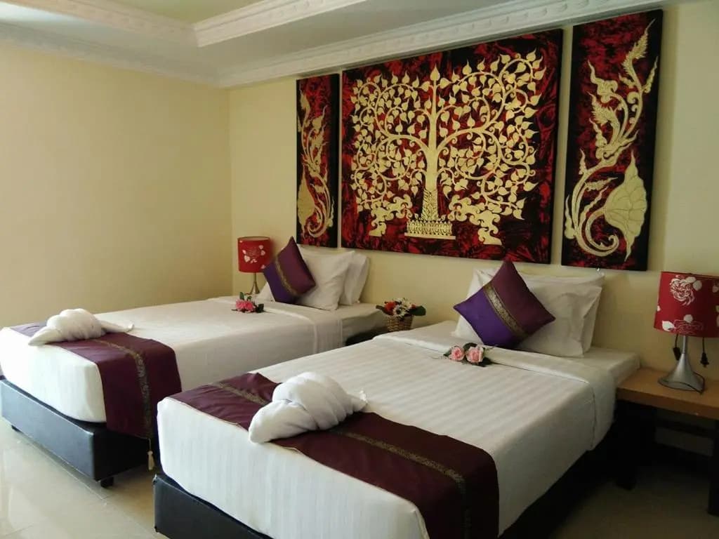 Standard Double room with balcony twin beds