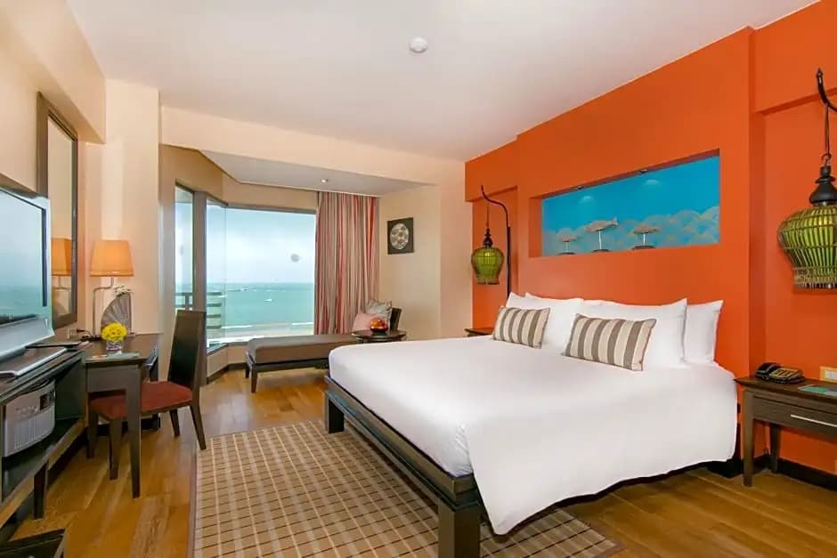 Deluxe Double room with sea view full double bed