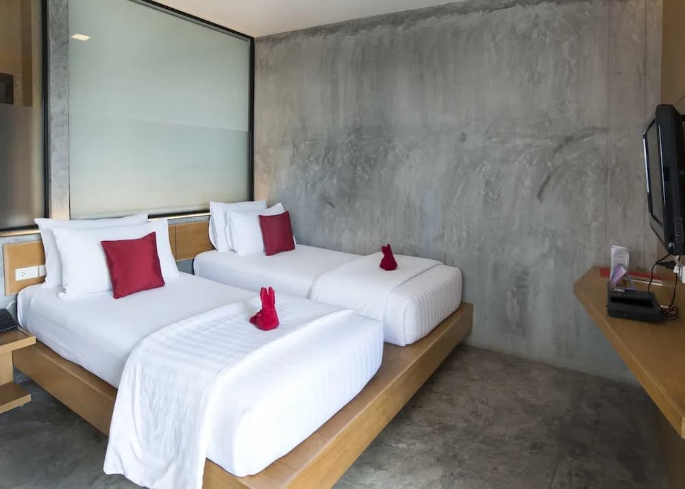 S Superior Double room with balcony twin beds