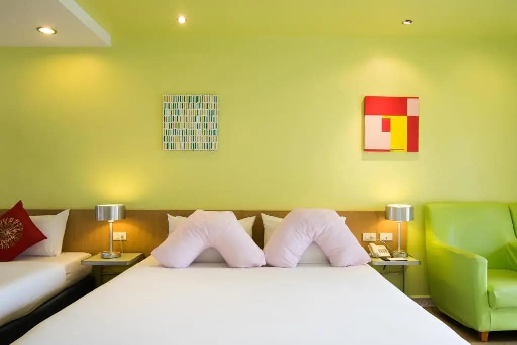 Deluxe (balcony not guaranteed) Double room with sea view full double bed