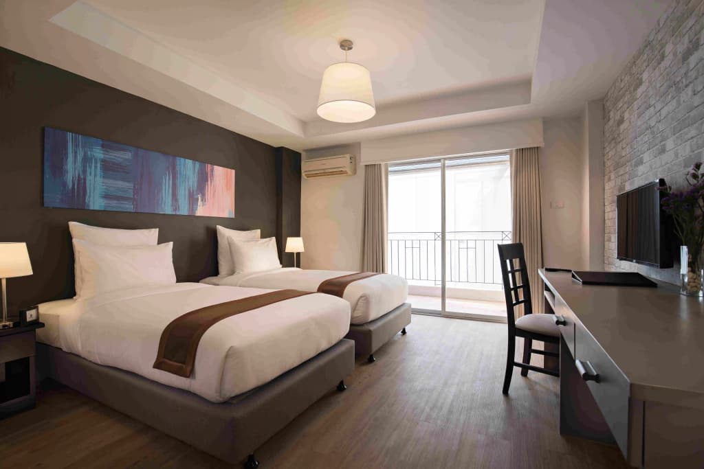 Deluxe Double room twin beds