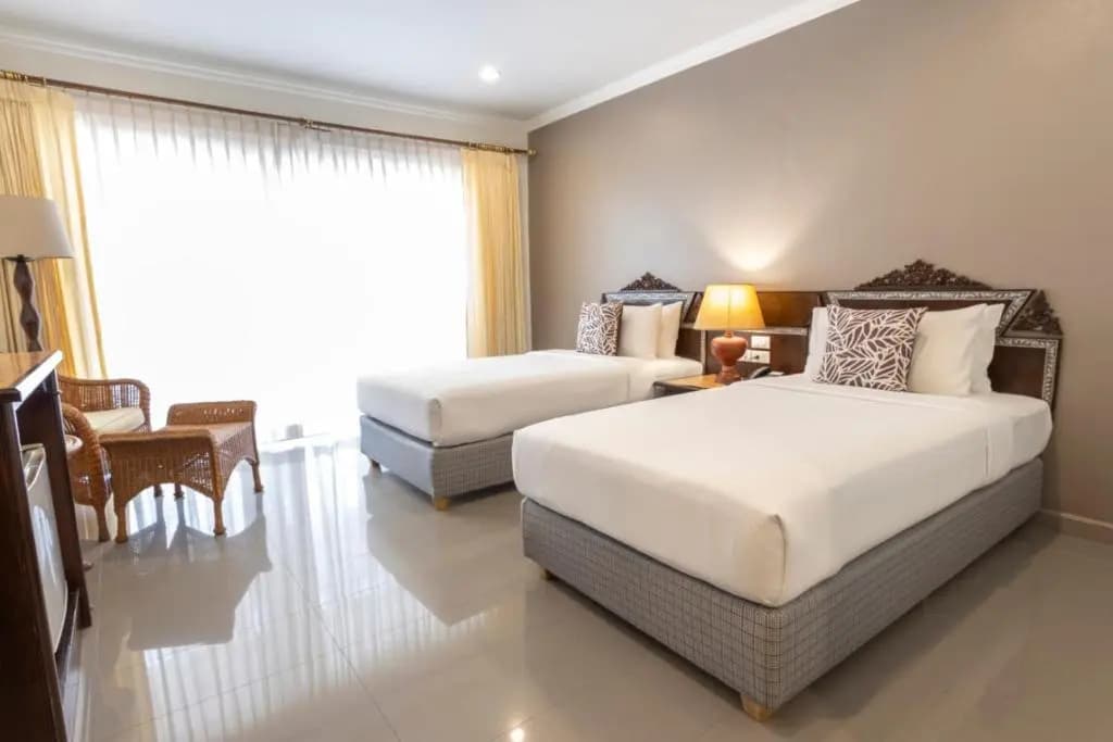 Deluxe Double room twin beds