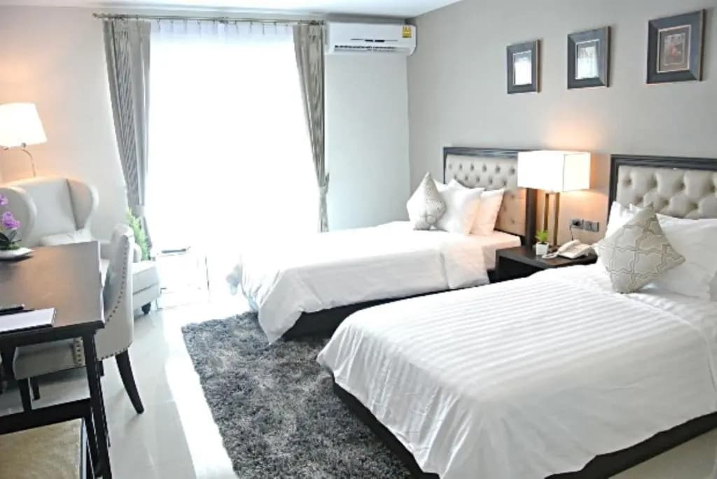 Standard Double room with balcony twin beds