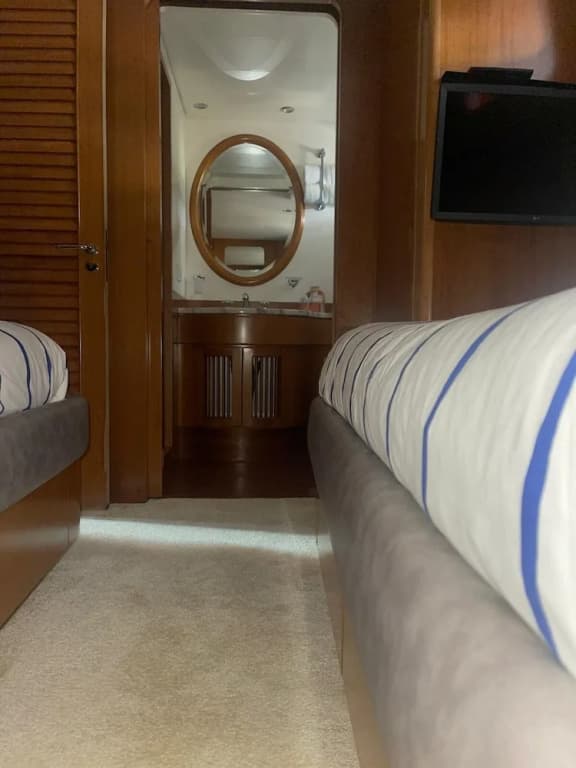 Standard Double room with canal view twin beds