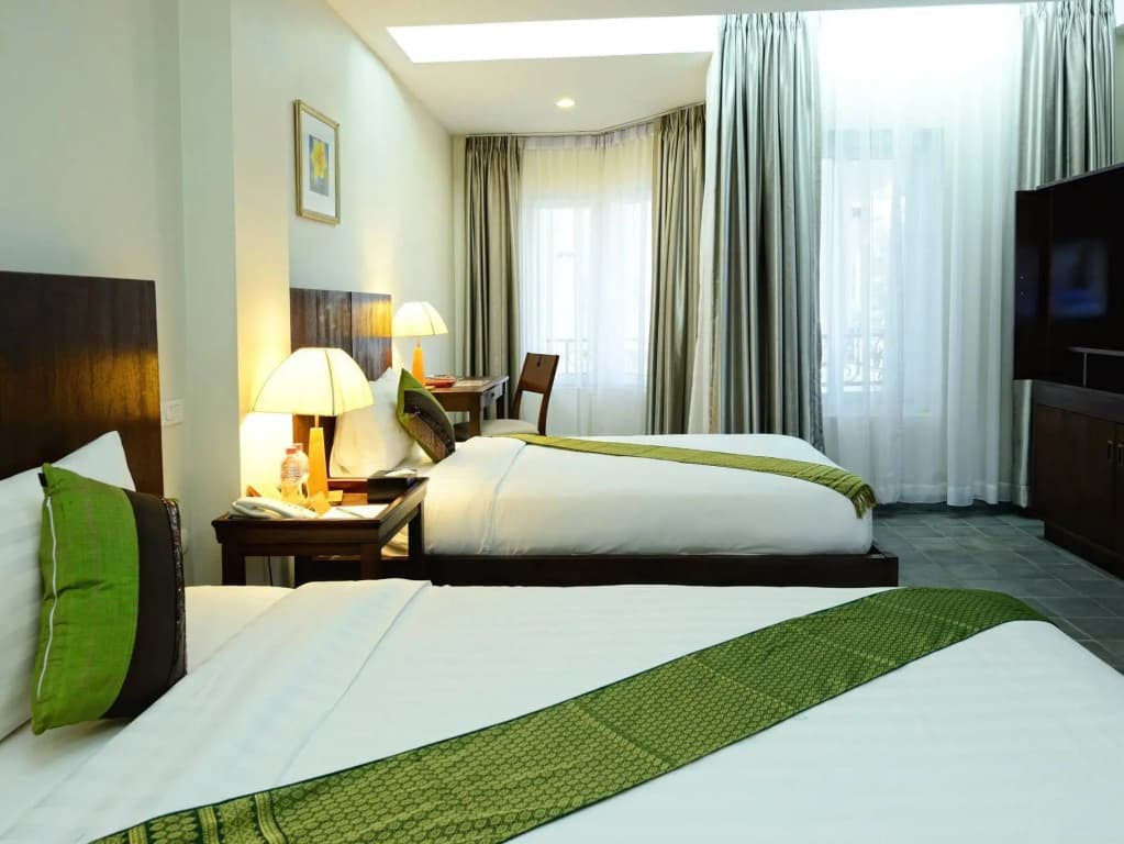 Deluxe Double room twin beds