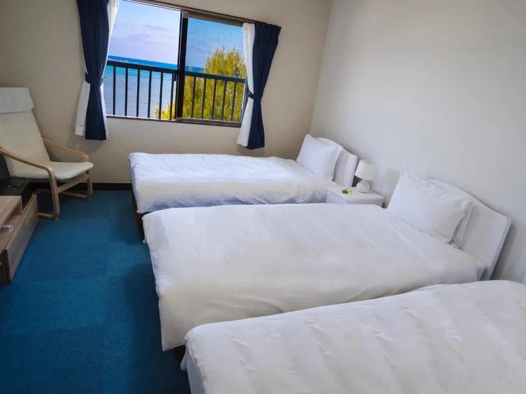 Standard Triple room with sea view