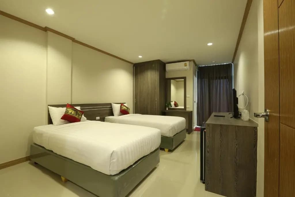 Standard Double room with balcony twin beds