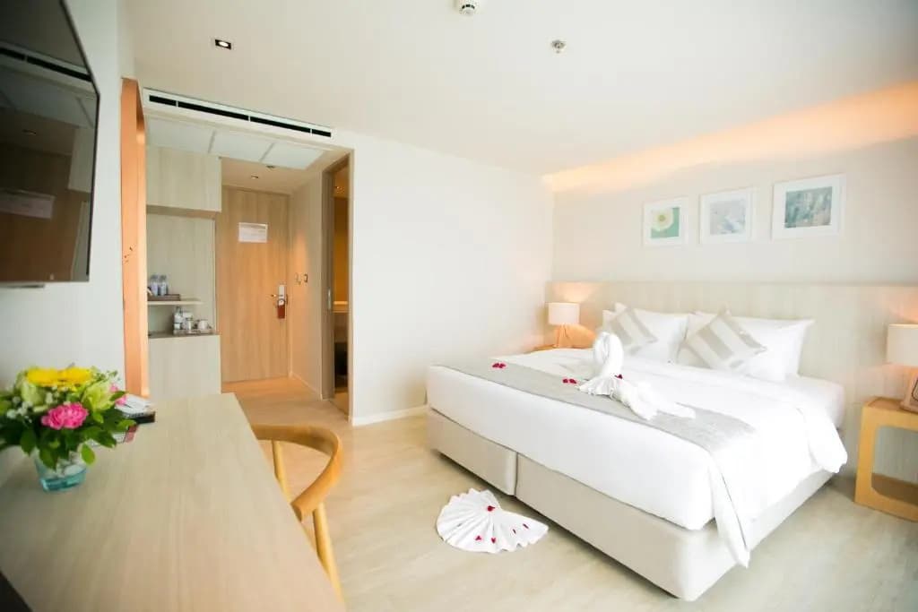 Deluxe Double room full double bed