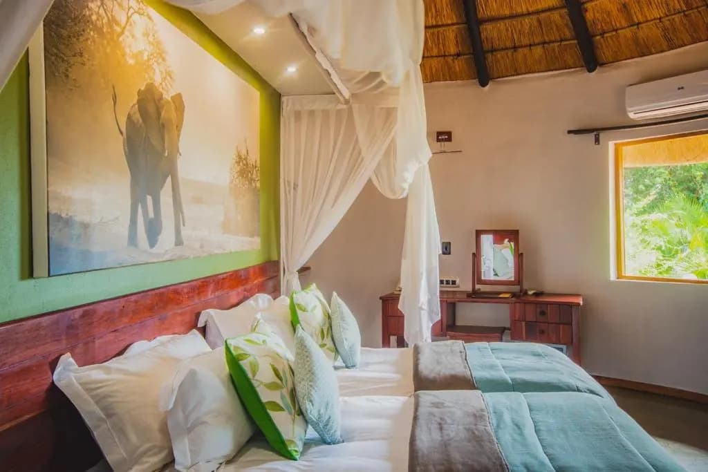 Standard Double room with garden view twin beds