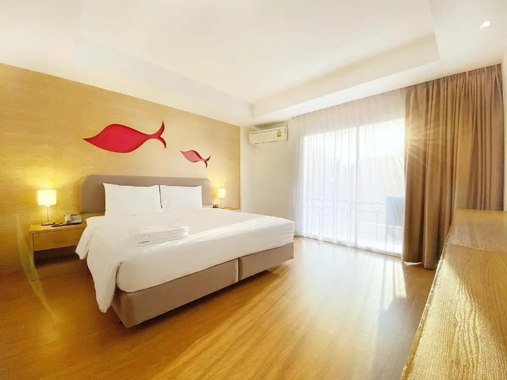 Superior Double room with balcony full double bed