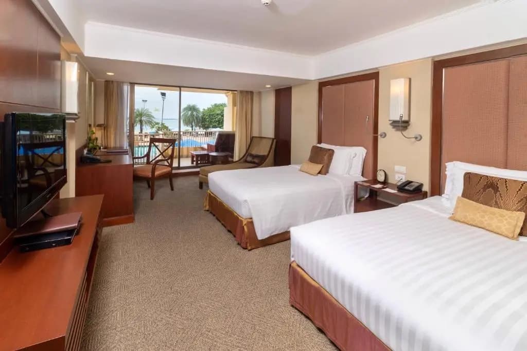1 Bedroom Double Suite twin beds