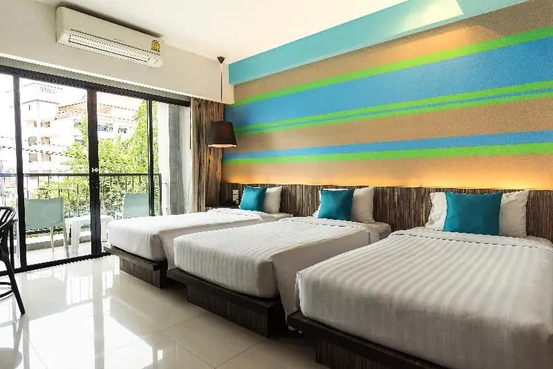 Deluxe Triple room with balcony