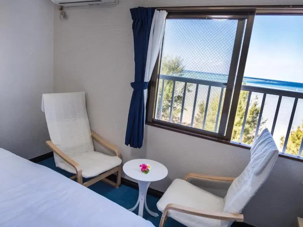Standard Double room with sea view twin beds