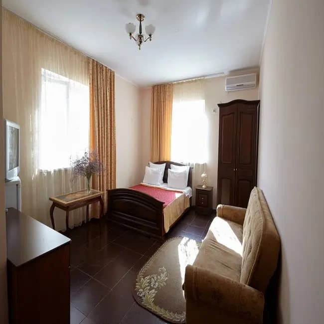 Standard Quadruple room with balcony and with view