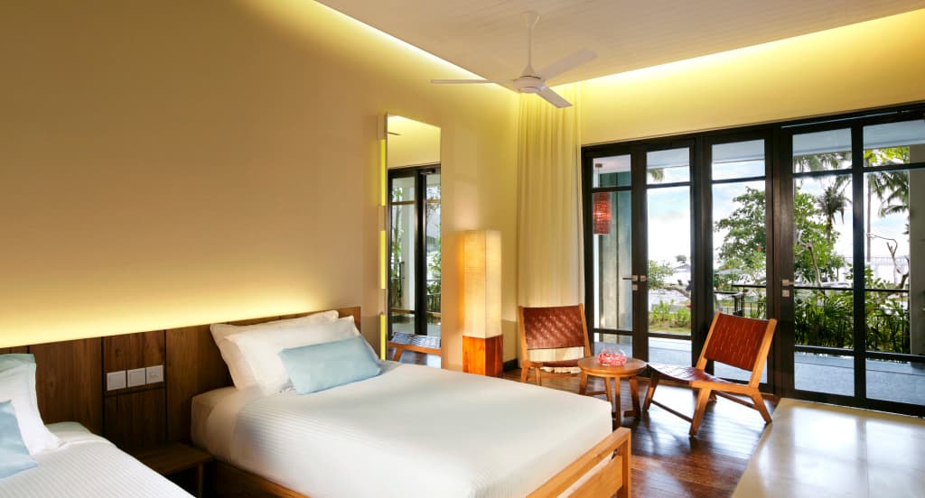 Superior Double room with balcony and with view full double bed