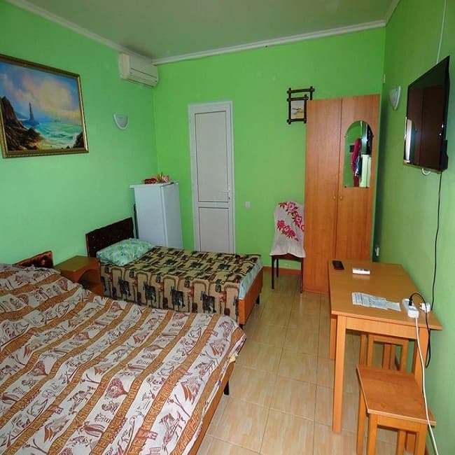 Standard Triple room with balcony and with view