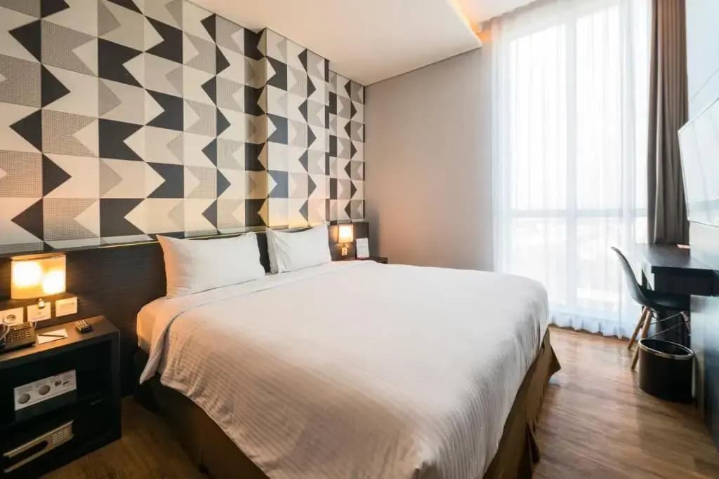 Deluxe Double room full double bed