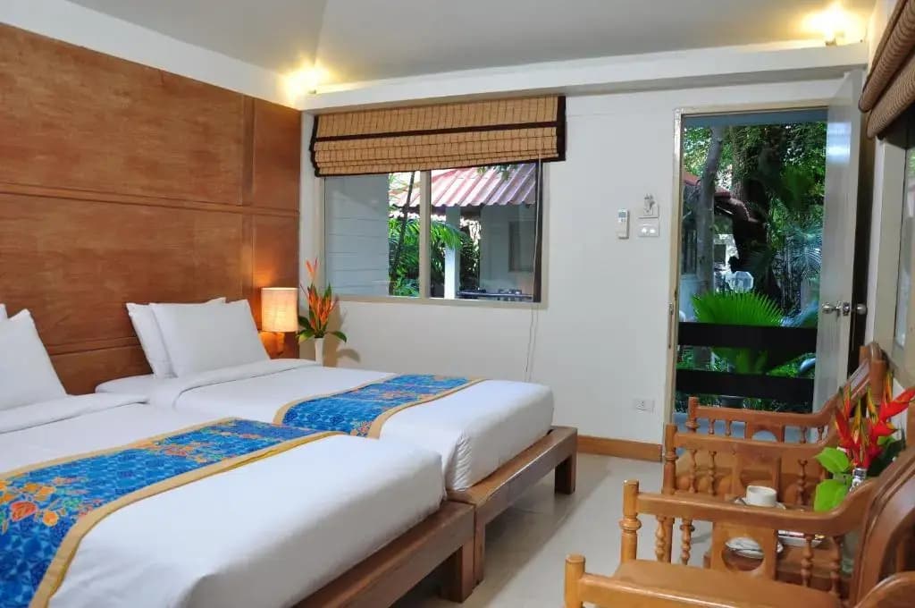 Superior Double Bungalow twin beds