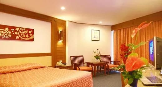 Superior Double room with balcony twin beds