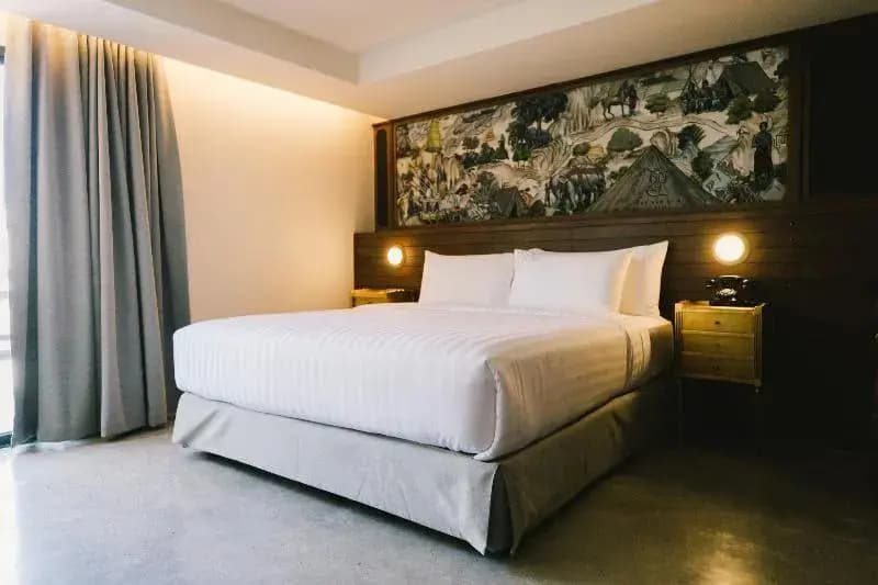 Double Payaa Suite full double bed