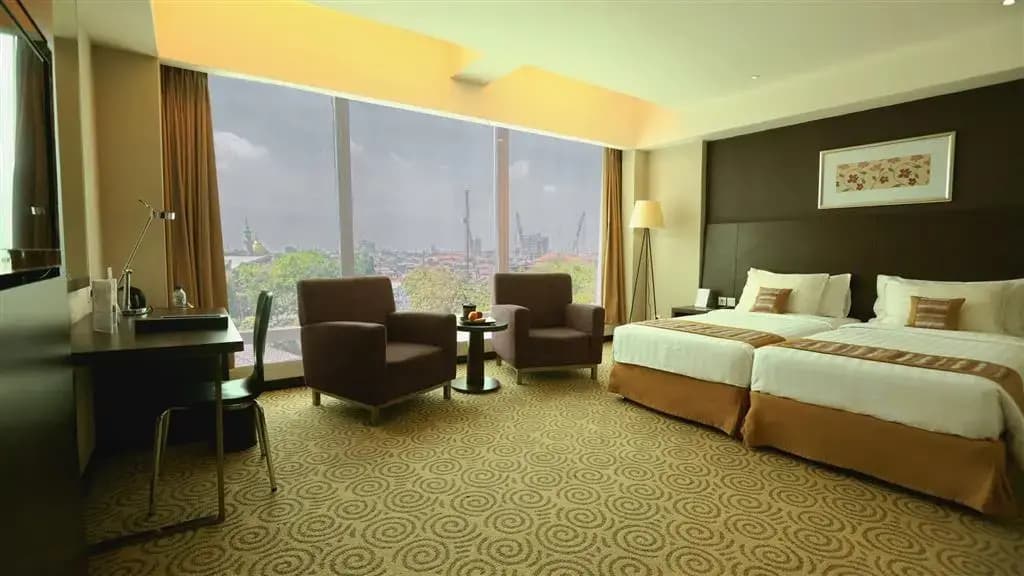 Deluxe Double room twin beds