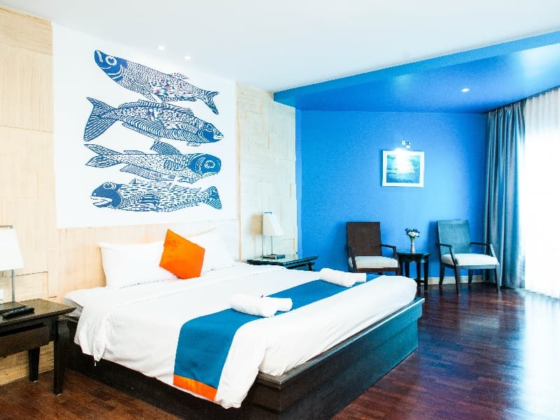 Superior Double room with partial sea view full double bed